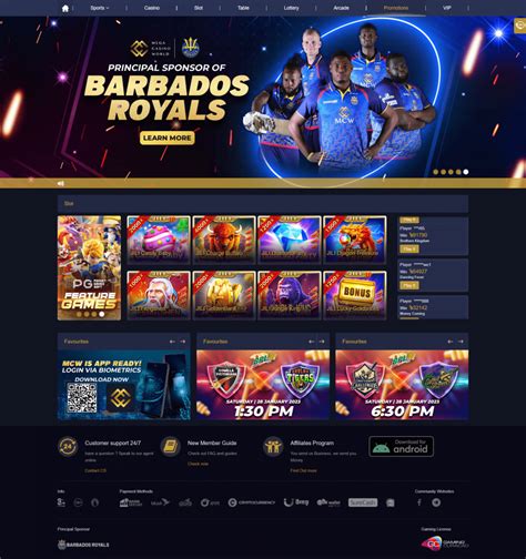 Best games & online betting at MCW casino (Mega .